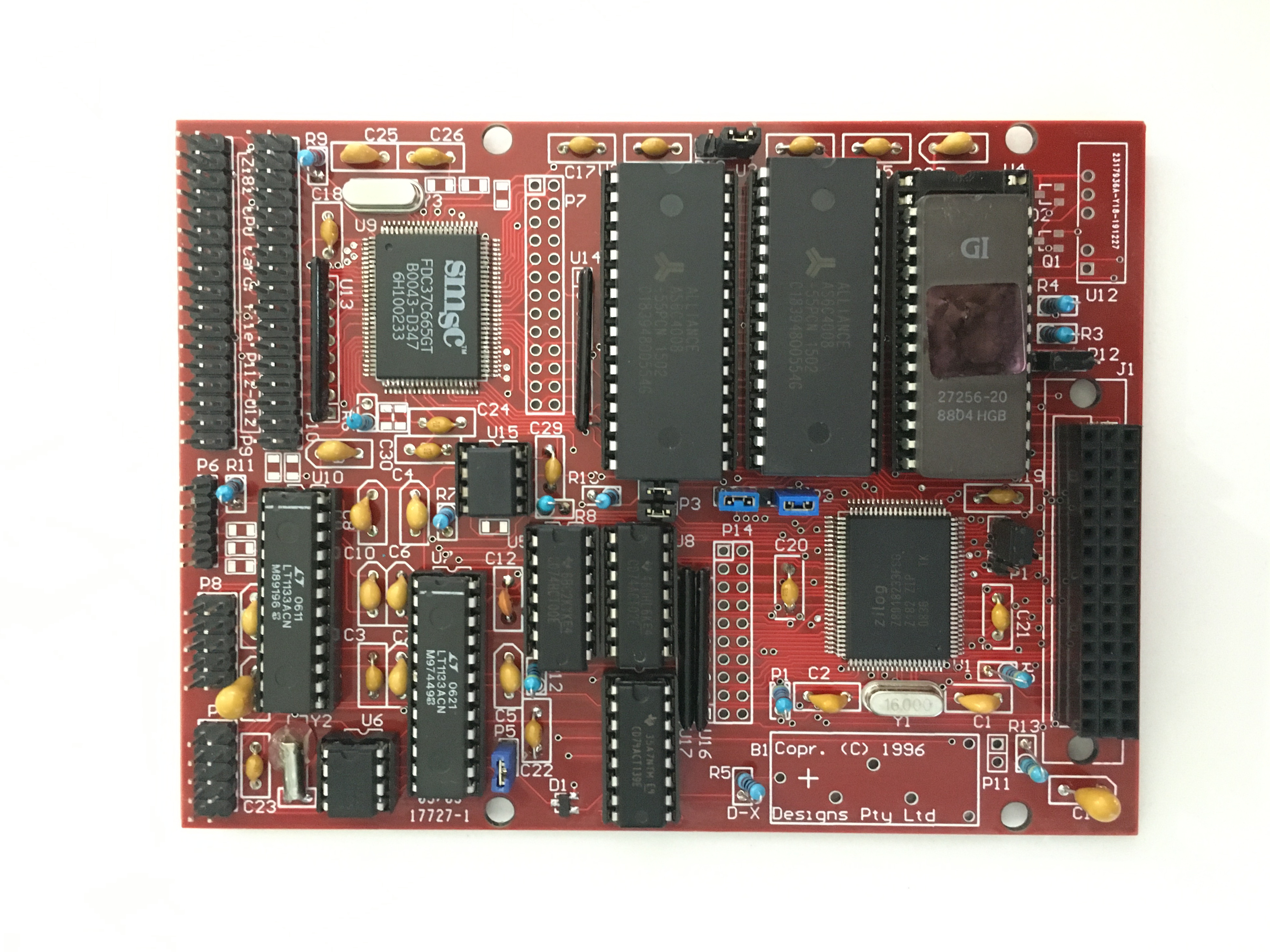 A picture of a fully operational P112 using one of these boards. Some ...